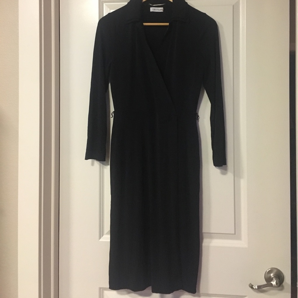 Calvin Klein classic black dress