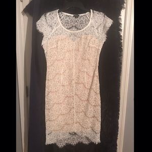 Cream Lace Dress