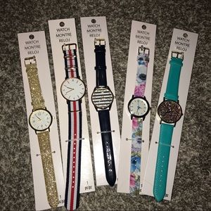 5 watches