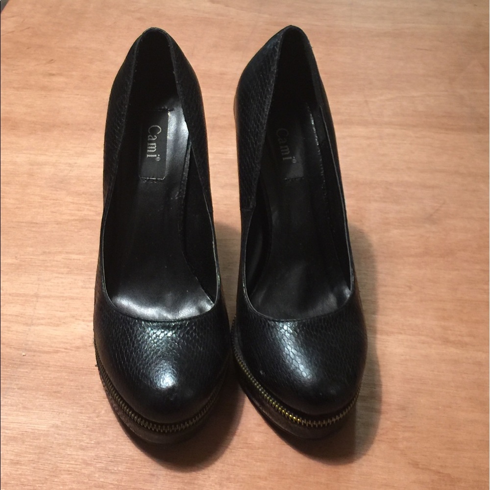 ⬇️Cami plaform pump heel