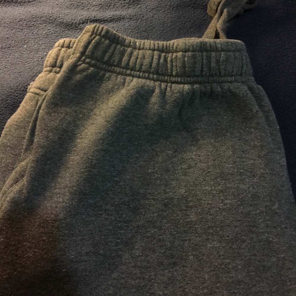 men's grey sweatpants size L