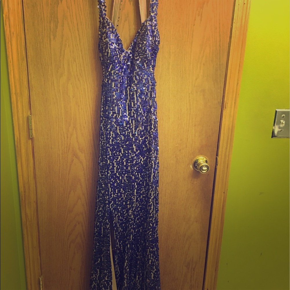 Sapphire prom dress