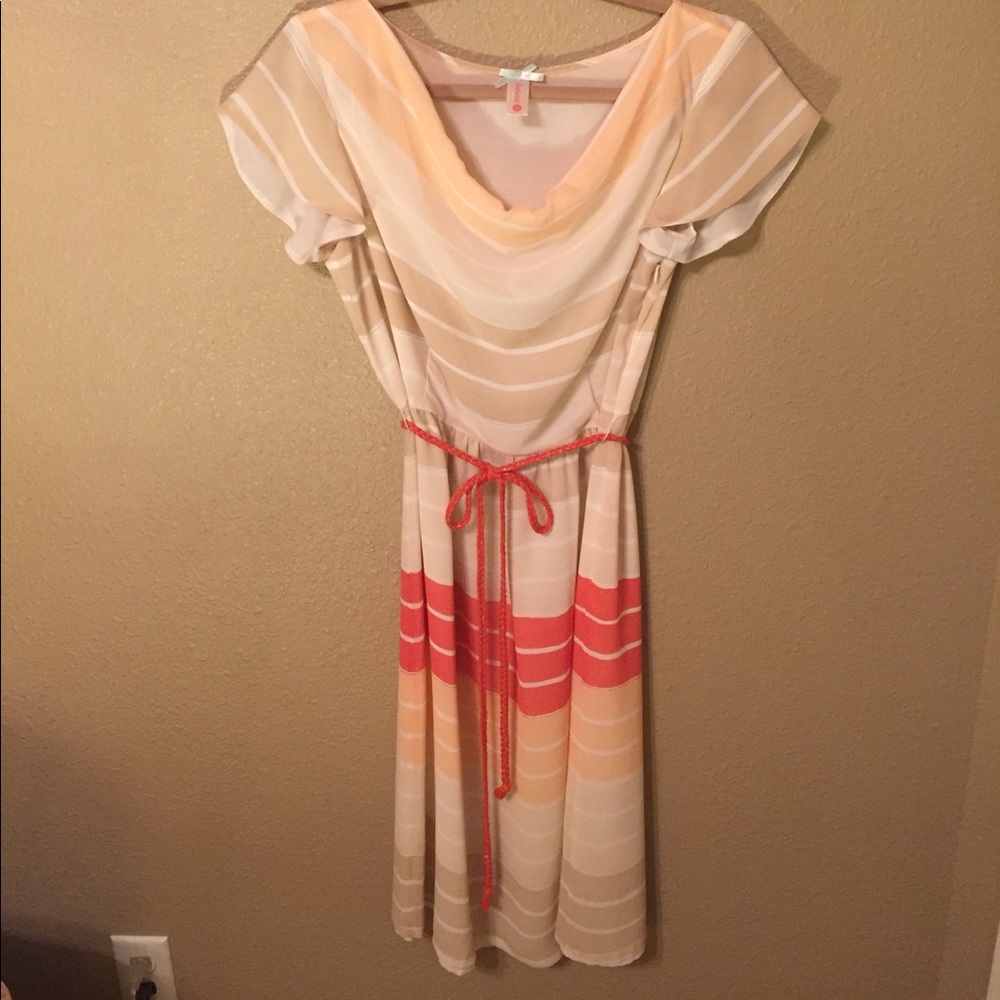 Downeast Basics Spring Color block Dress