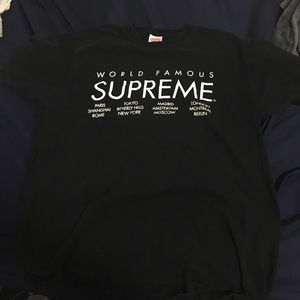 Supreme World Famous T-Shirt