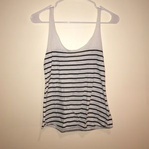 Black and white tank top URBAN