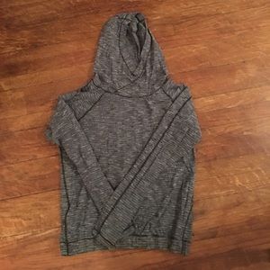Black and White Super Soft Lululemon Hoodie
