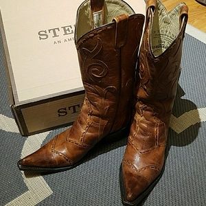 Stetson all leather boots