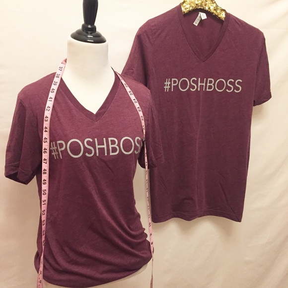 Last 1! SMALL UNISEX fit #PoshBoss tee - Picture 2 of 5