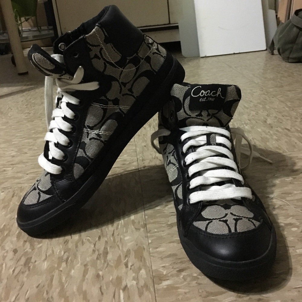 ✨COACH High-top Sneakers!✨