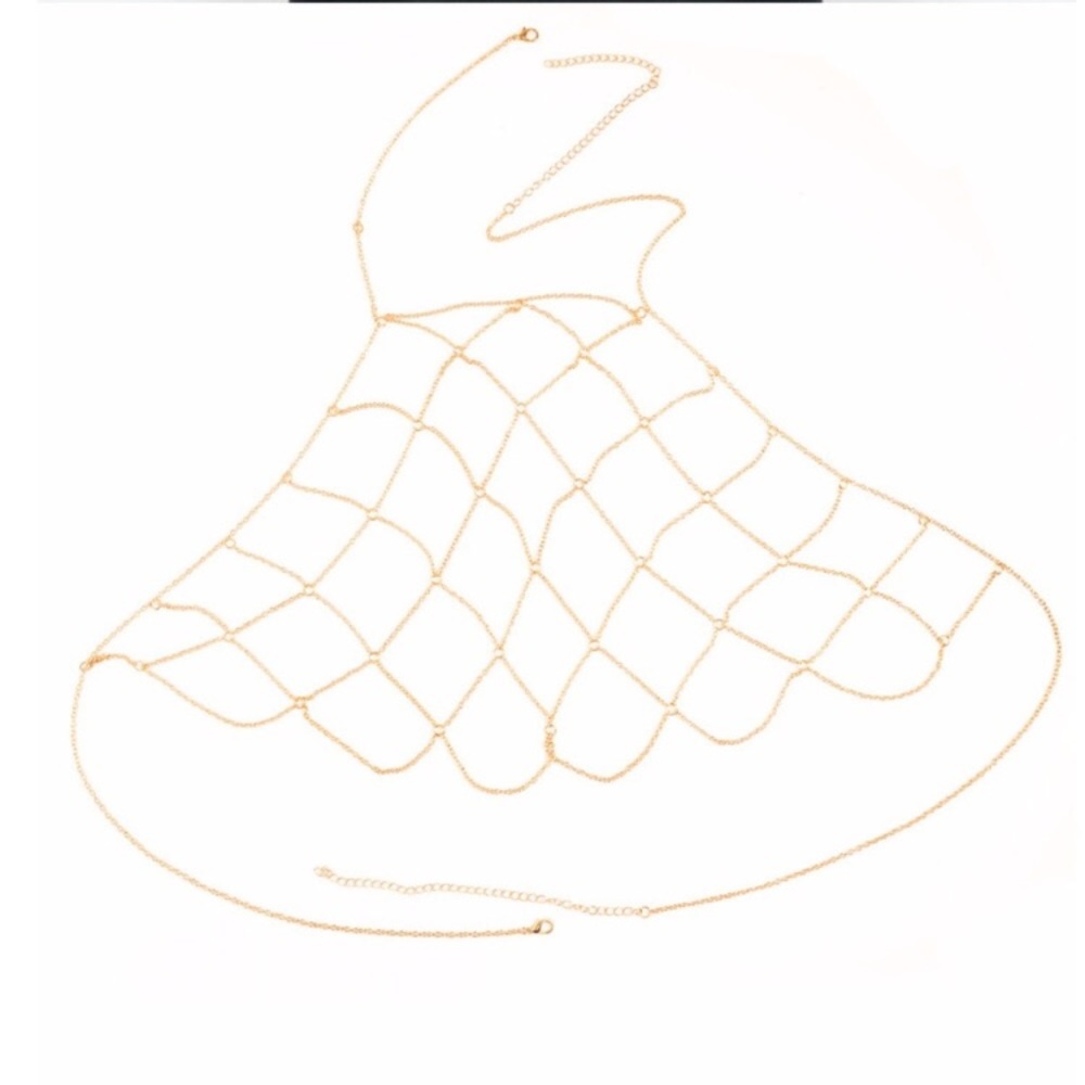 LAST // bikini body jewelry/bra body chain - Picture 4 of 4