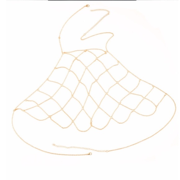 LAST // bikini body jewelry/bra body chain - Picture 4 of 4