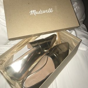 Pointy toe banded loafers size 7.5