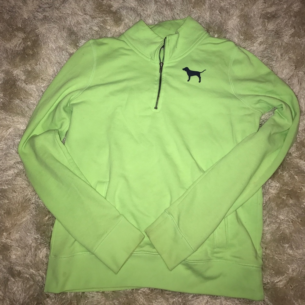 Like green and navy zip up