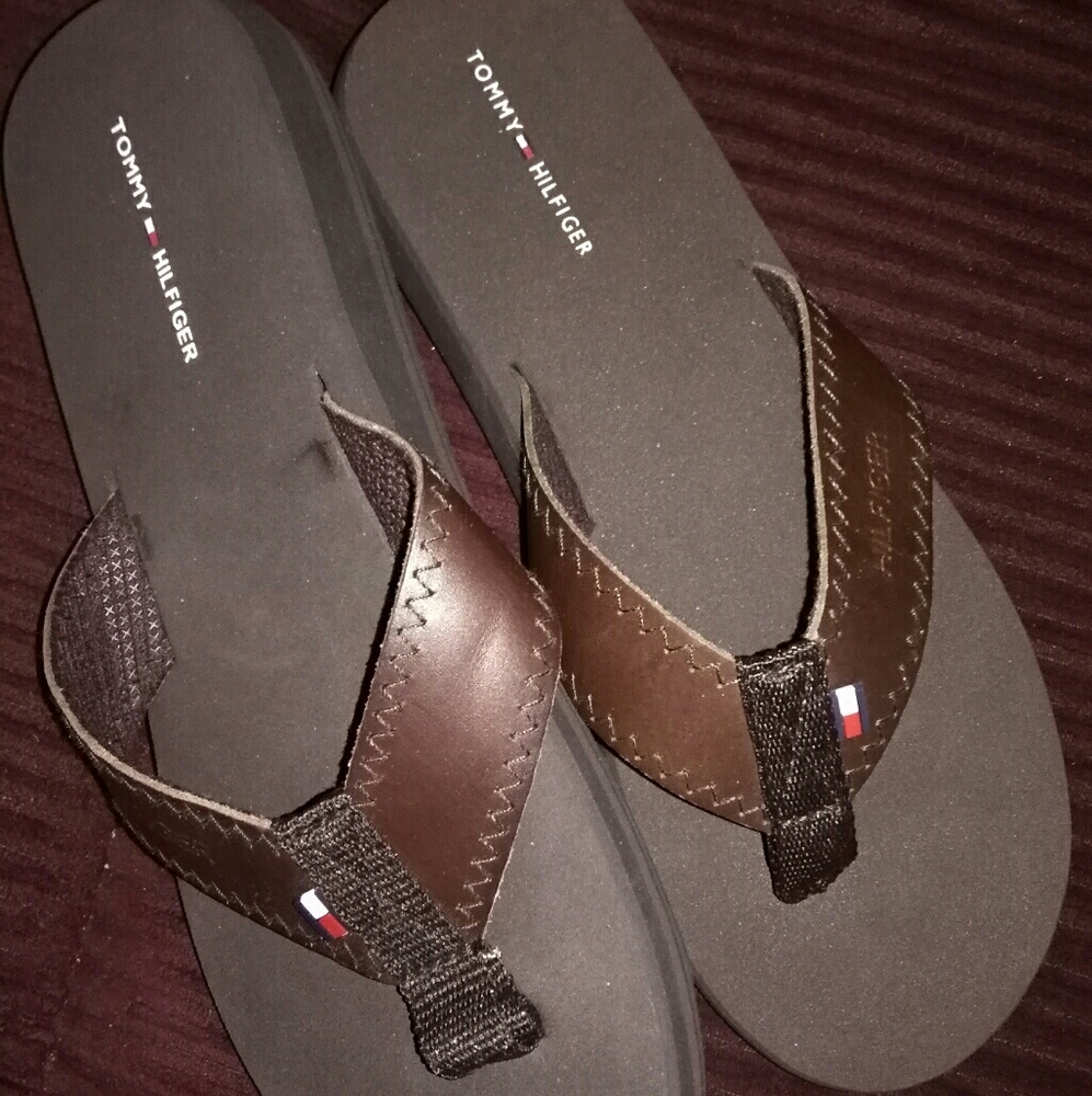 Tommy Hilfiger flip flops