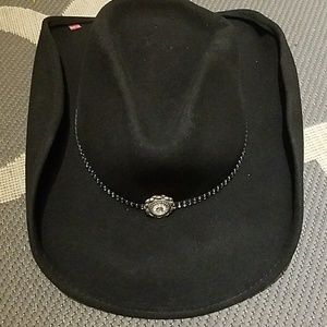 Felt cowgirl hat