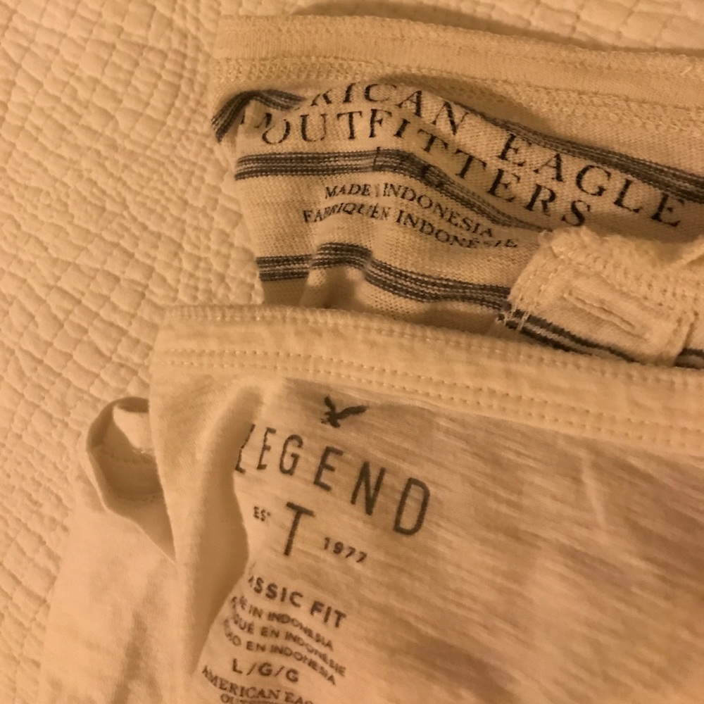2 for 1 American eagle men's shirts