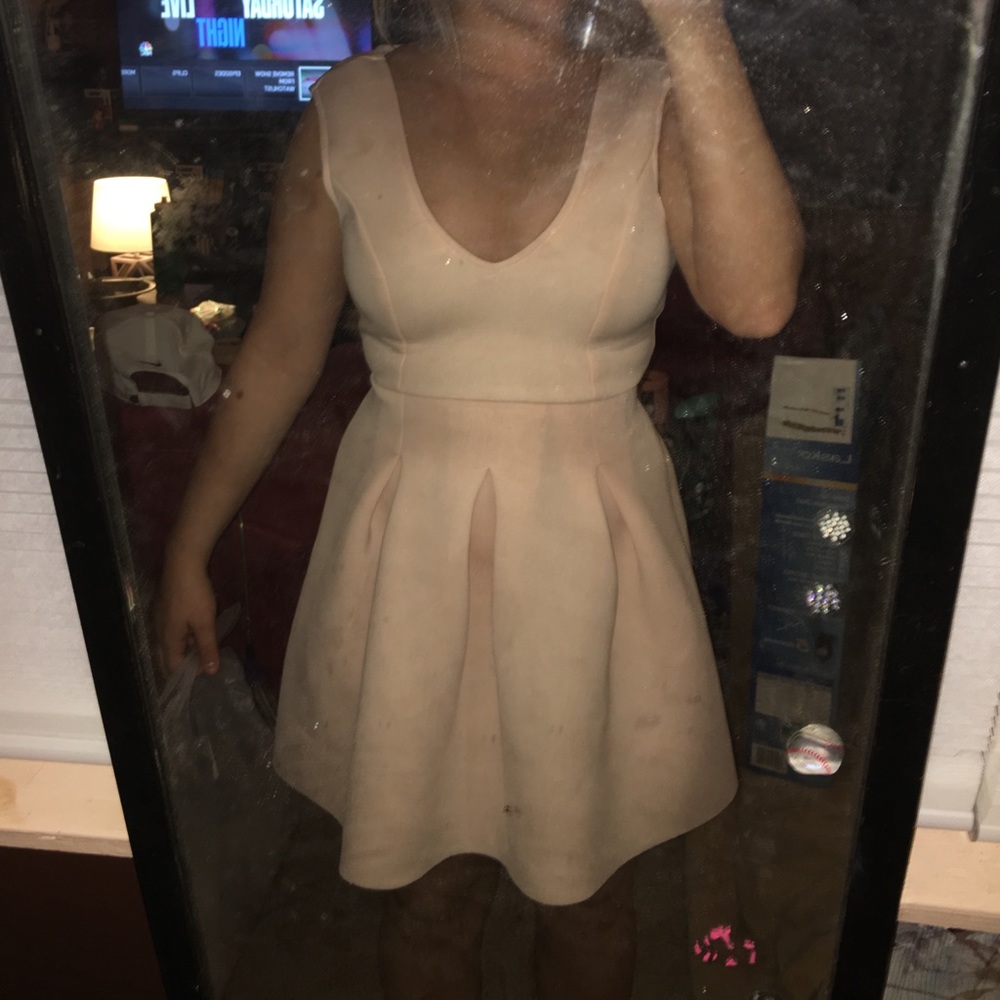 Powder pink dress