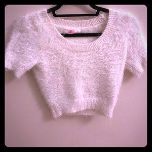 American Apparel Soft Fuzzy Crop Top