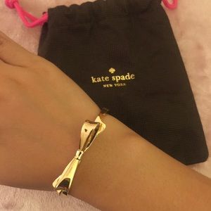 KATE SPADE gold plated bracelet