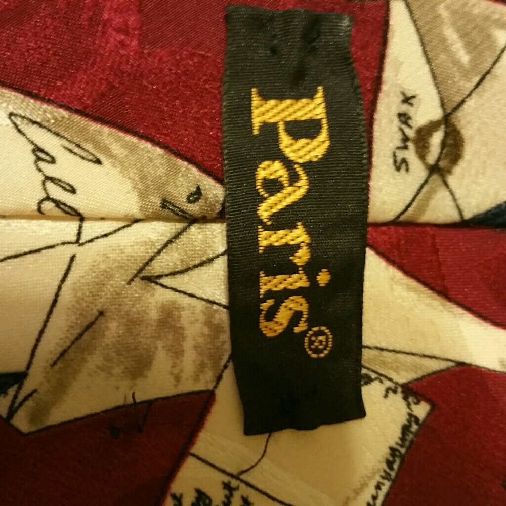 Mens Paris dress tie