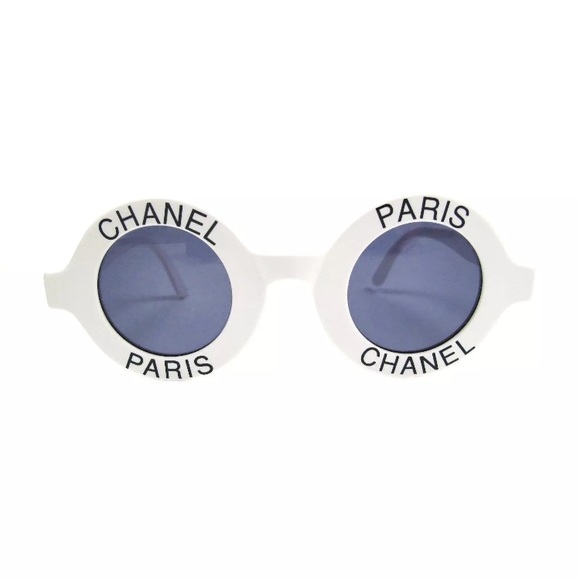 Vintage RARE CHANEL Round Sunglasses (Rihanna!) main image 4