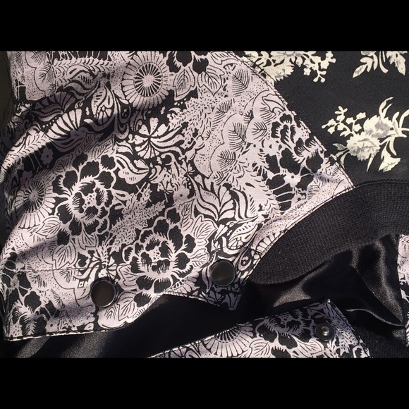 Free People Floral Bomber - Picture 3 of 5