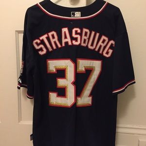 NWT Washington Nationals Strasburg Jersey