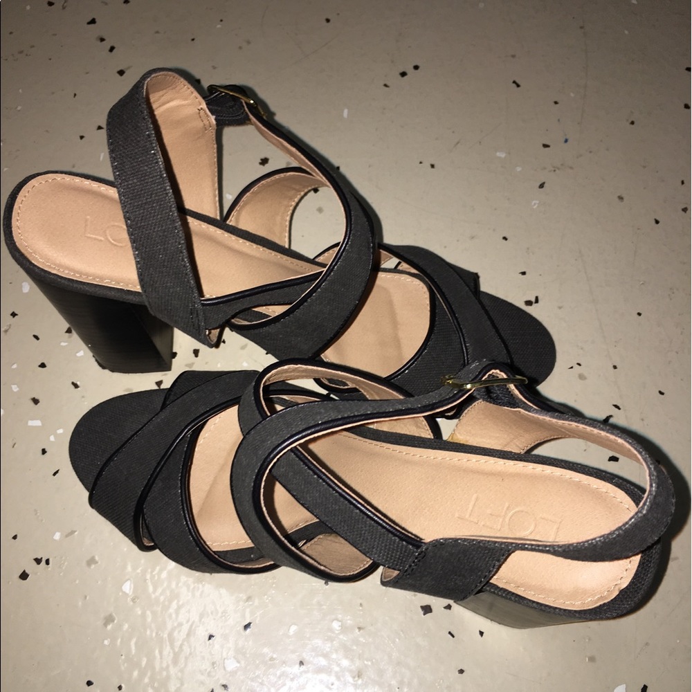 Ann Taylor Loft heels/wedges
