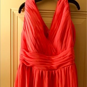 Coral Cocktail Dress