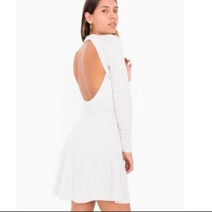 NWT AA open back skater dress