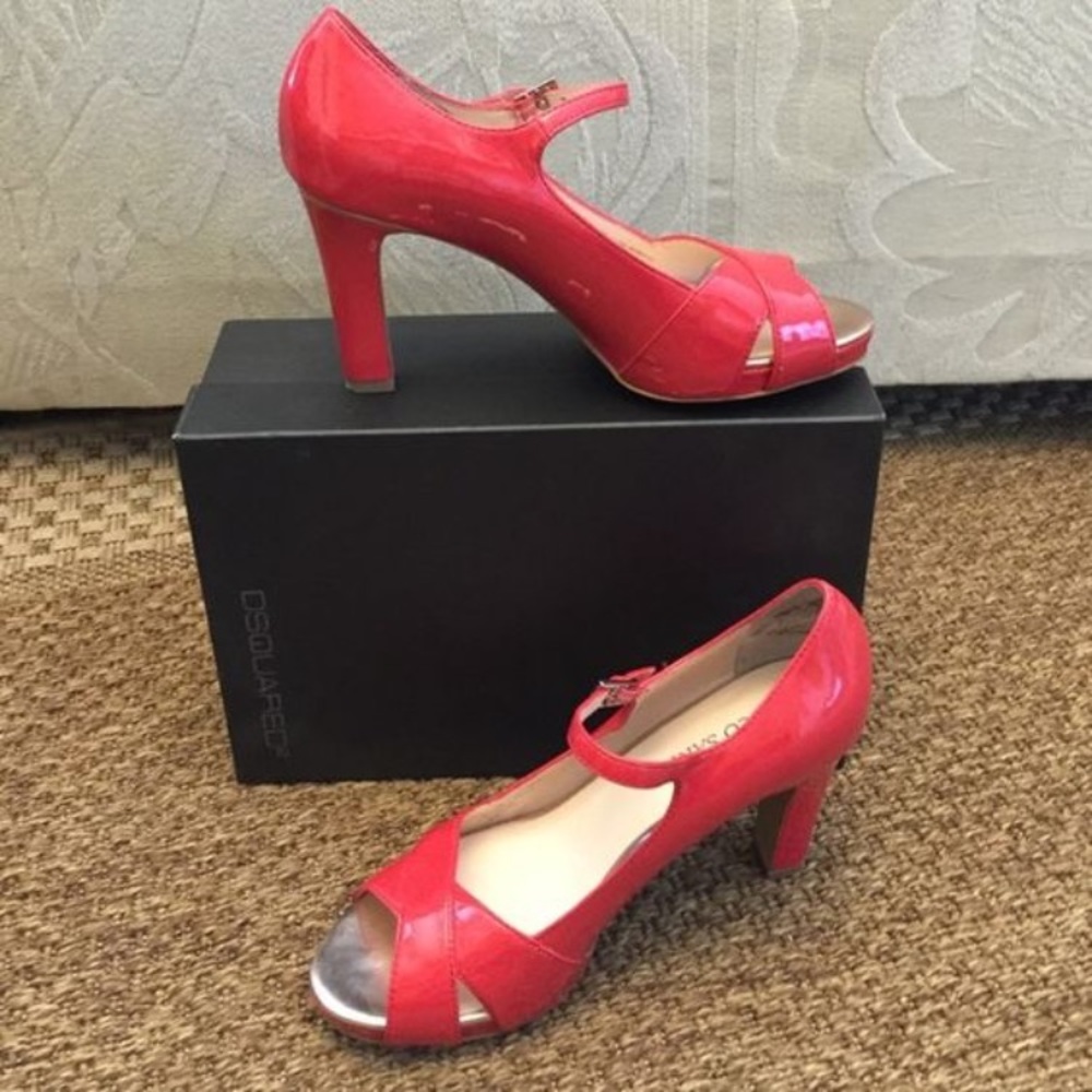 Franco Sarto Pink Heels
