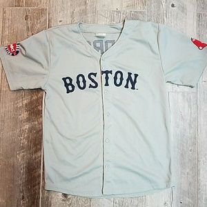 Red Sox Pedroia 15 YXL