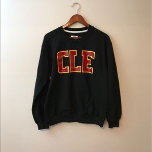 Crew neck Cleveland sweatshirt size medium