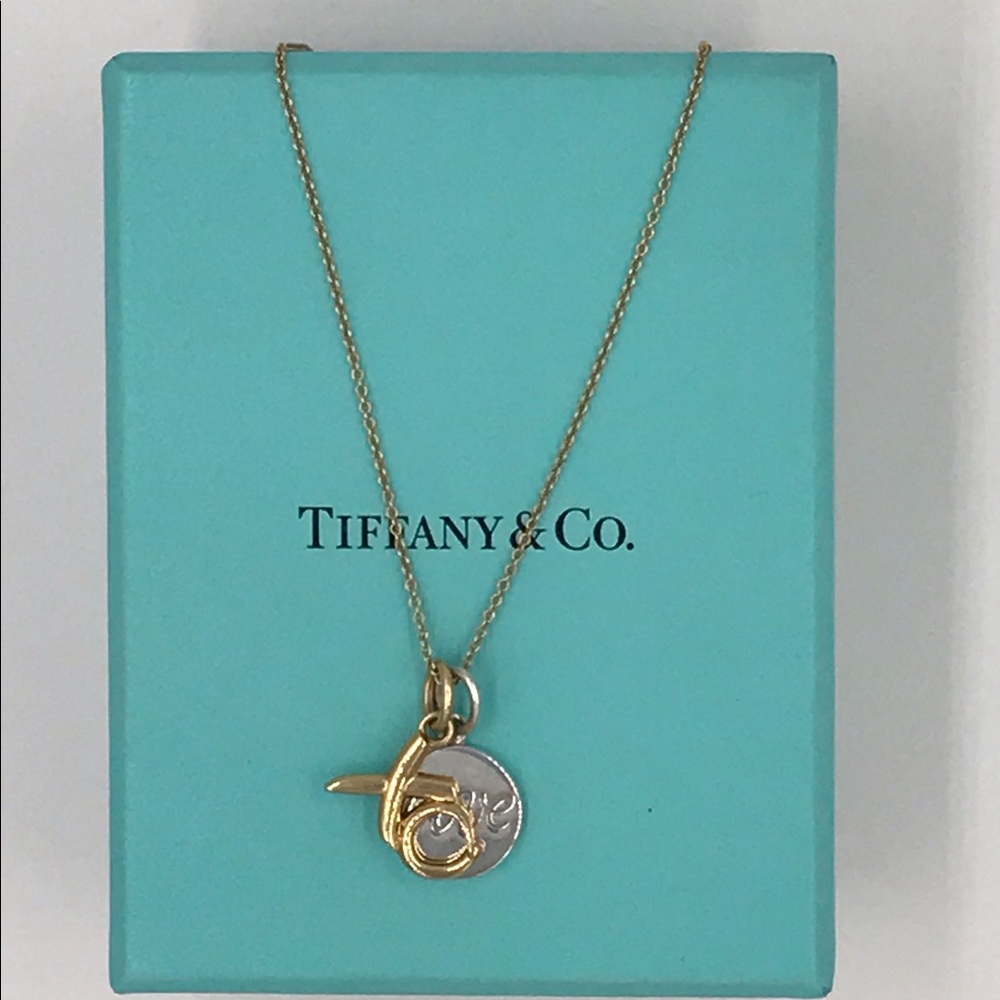 SOLD Tiffany & Co 18k Gold necklace