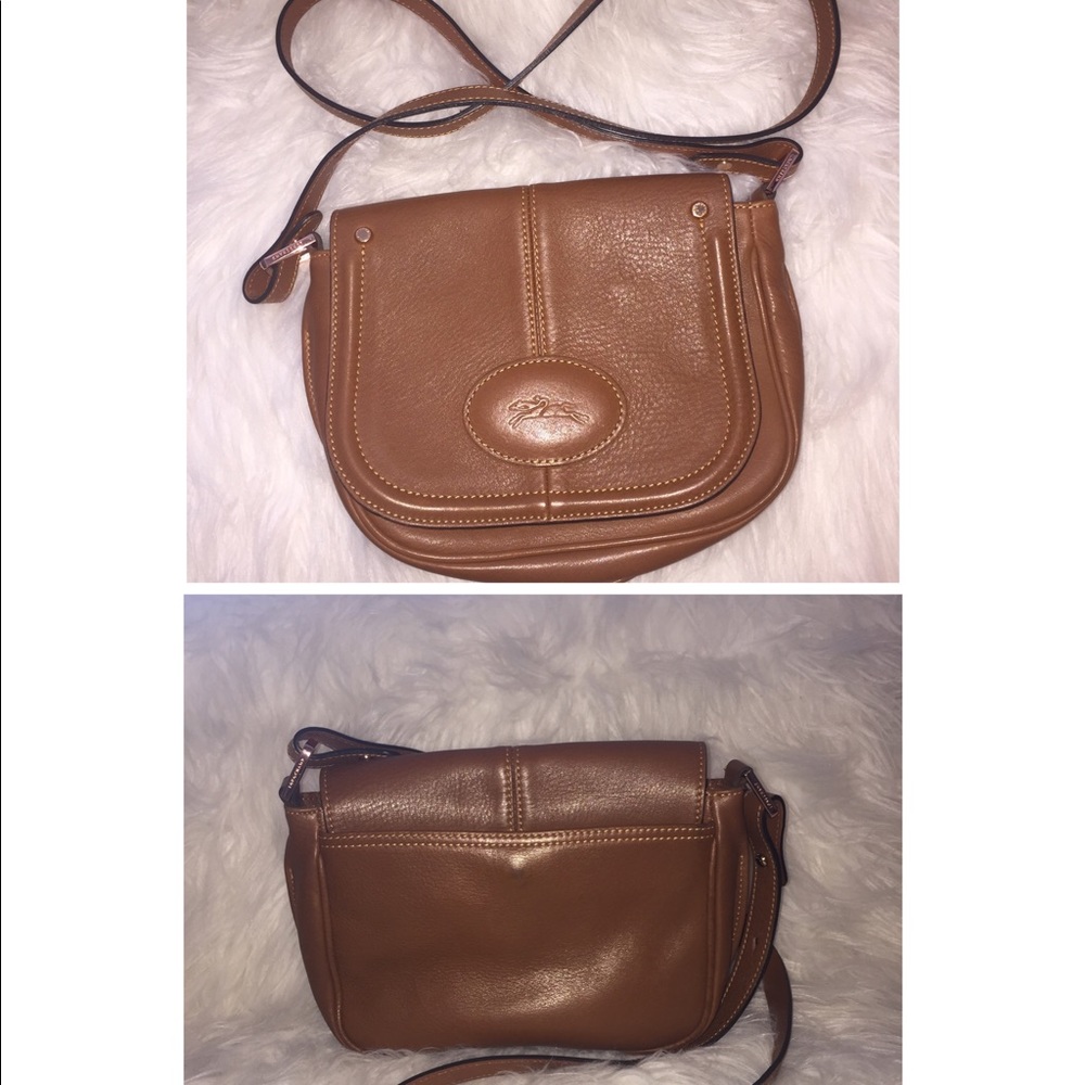 (Sold on eBay) Longchamp Mystery Leather Crossbody