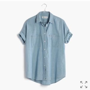 Madewell chambray courier shirt