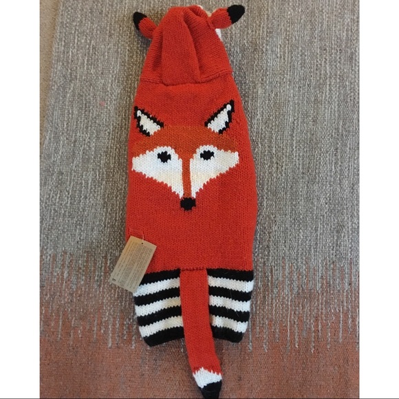 fox dog sweater