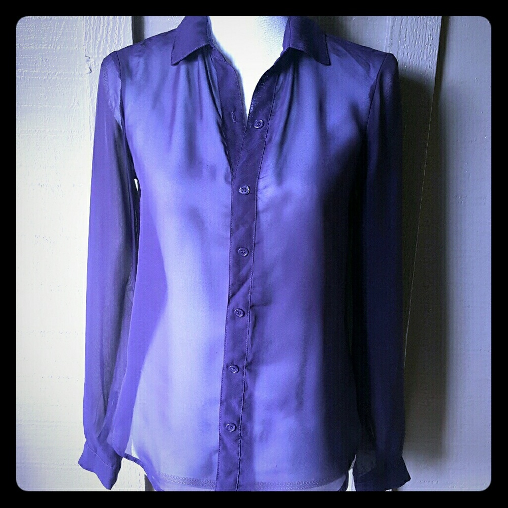 Purple blouse