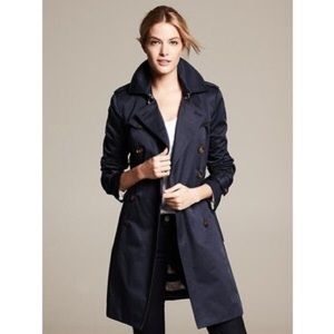 Navy Raincoat