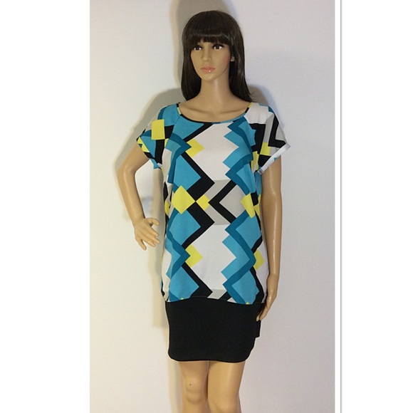 Worthington Tops - WORTHINGTON BOLD PRINT BLOUSE