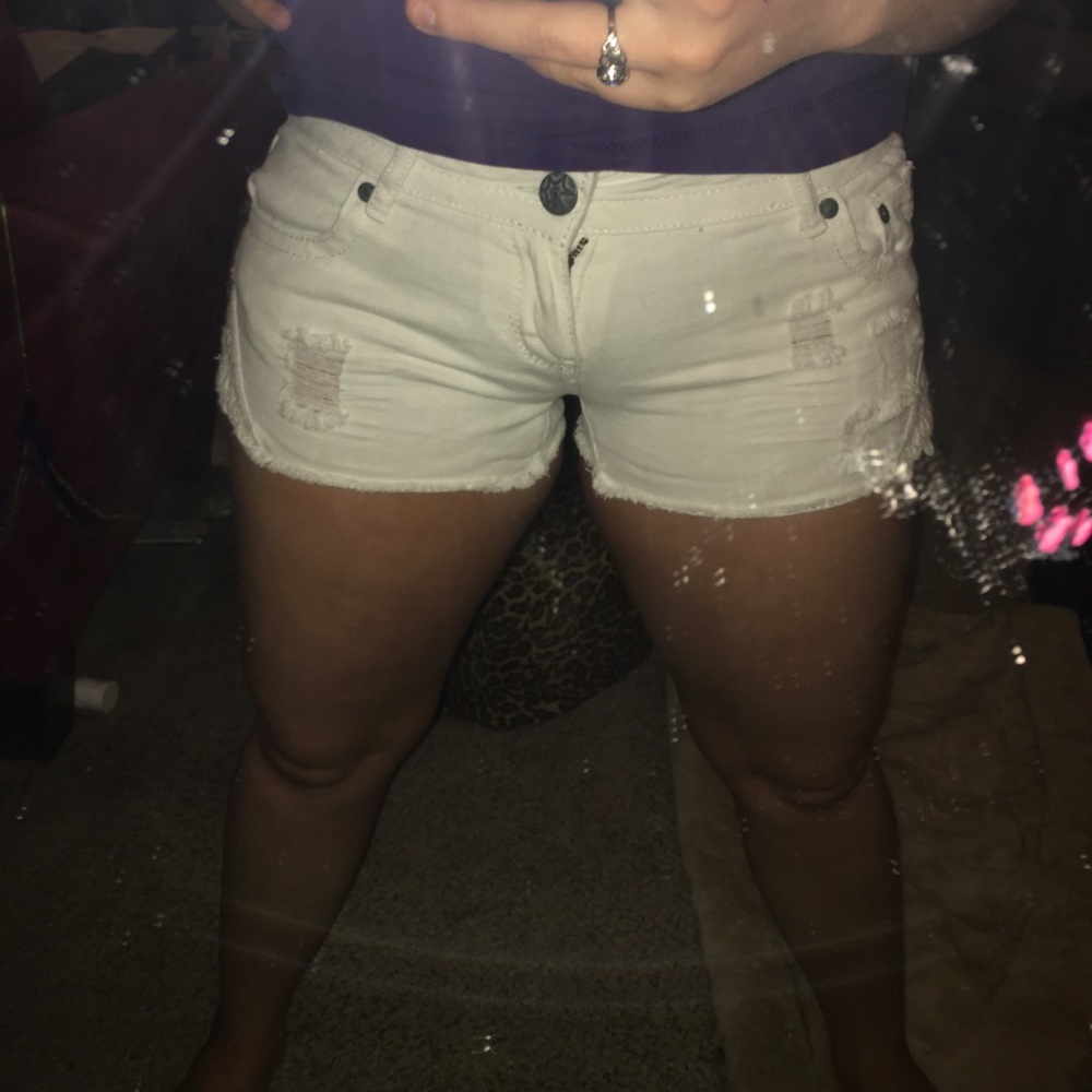 White shorts