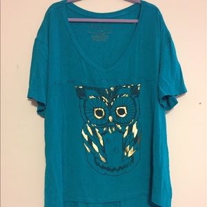 Teal Owl T-shirt