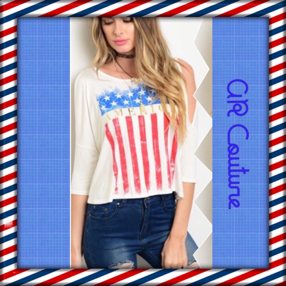 American flag Top - Picture 2 of 3