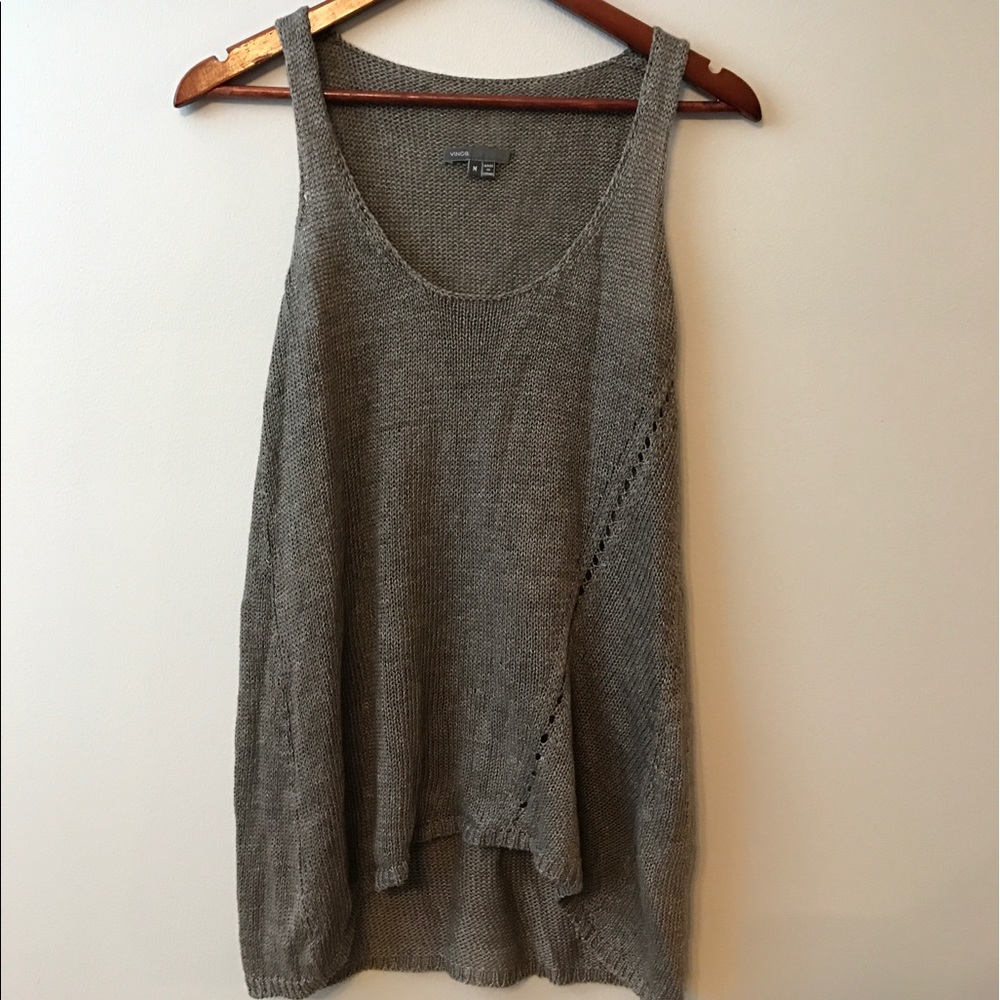 Vince cable tank top. Size medium