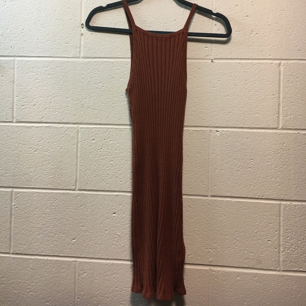 Small orange stretchy dress from Garage