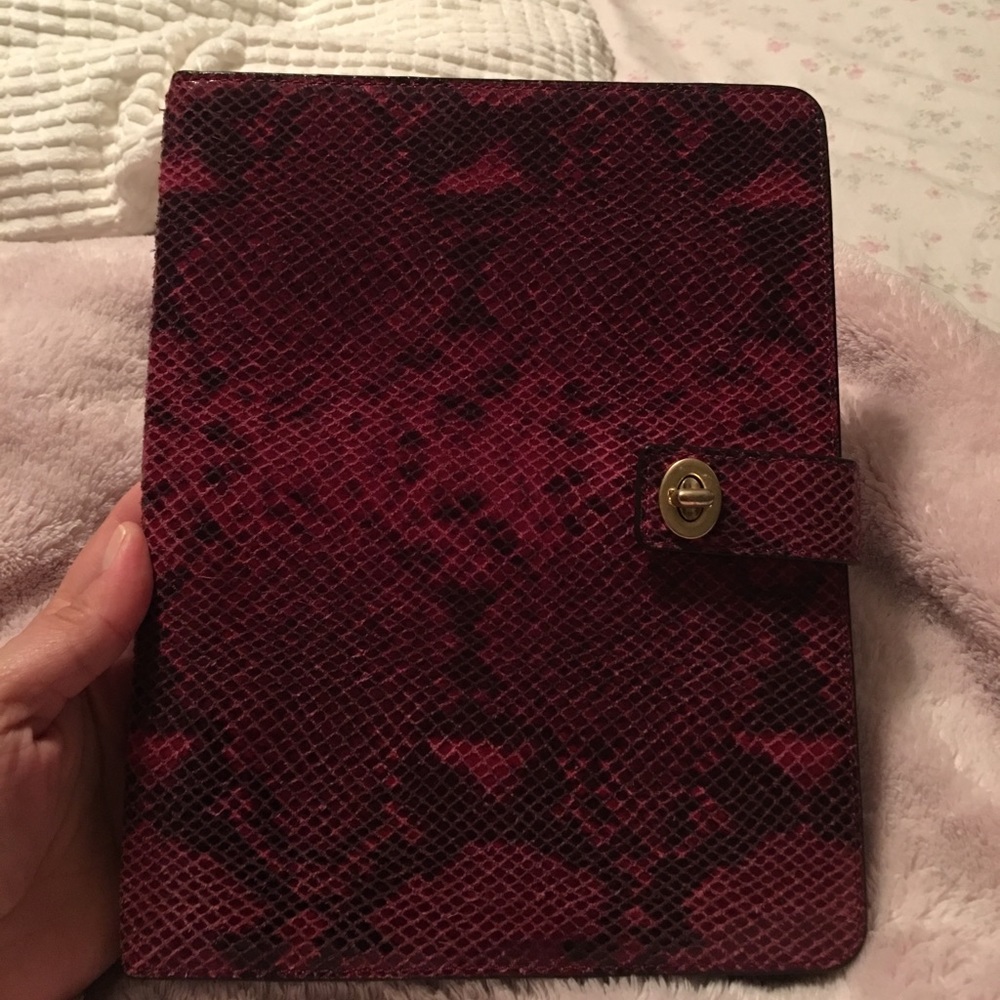 Coach iPad 2 cover