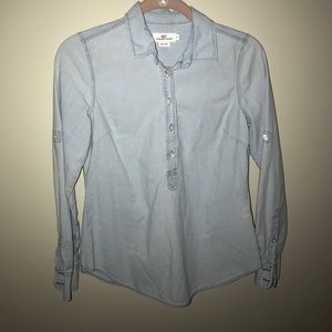 Vineyard Vines Chambray Popover