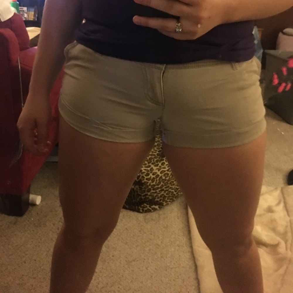 Khaki shorts!