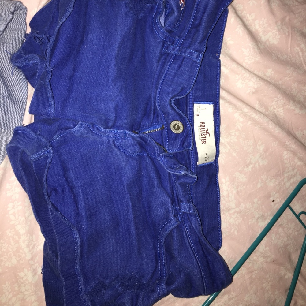 Royal blue shorts