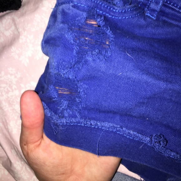 Royal blue shorts - Picture 3 of 4